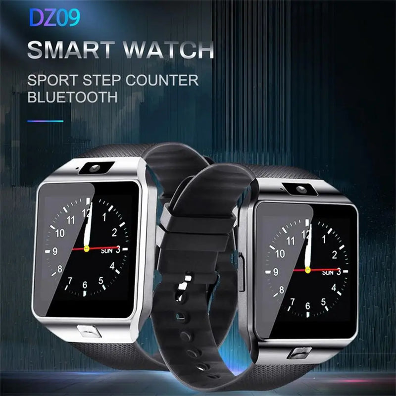 DZ09 Smart Watch Fitness Tracker Smart Watches 1.56" HD Color Screen Smartwatch Extra-Long Battery Life Sleep Monitor